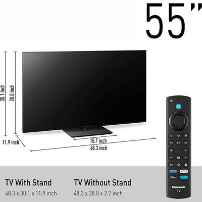 Panasonic 55 inch OLED 4K Ultra HD Smart Fire TV (2024) TV 55Z85AP Panasonic 55 inch OLED 4K Ultra HD Smart Fire TV (2024) TV 55Z85AP
