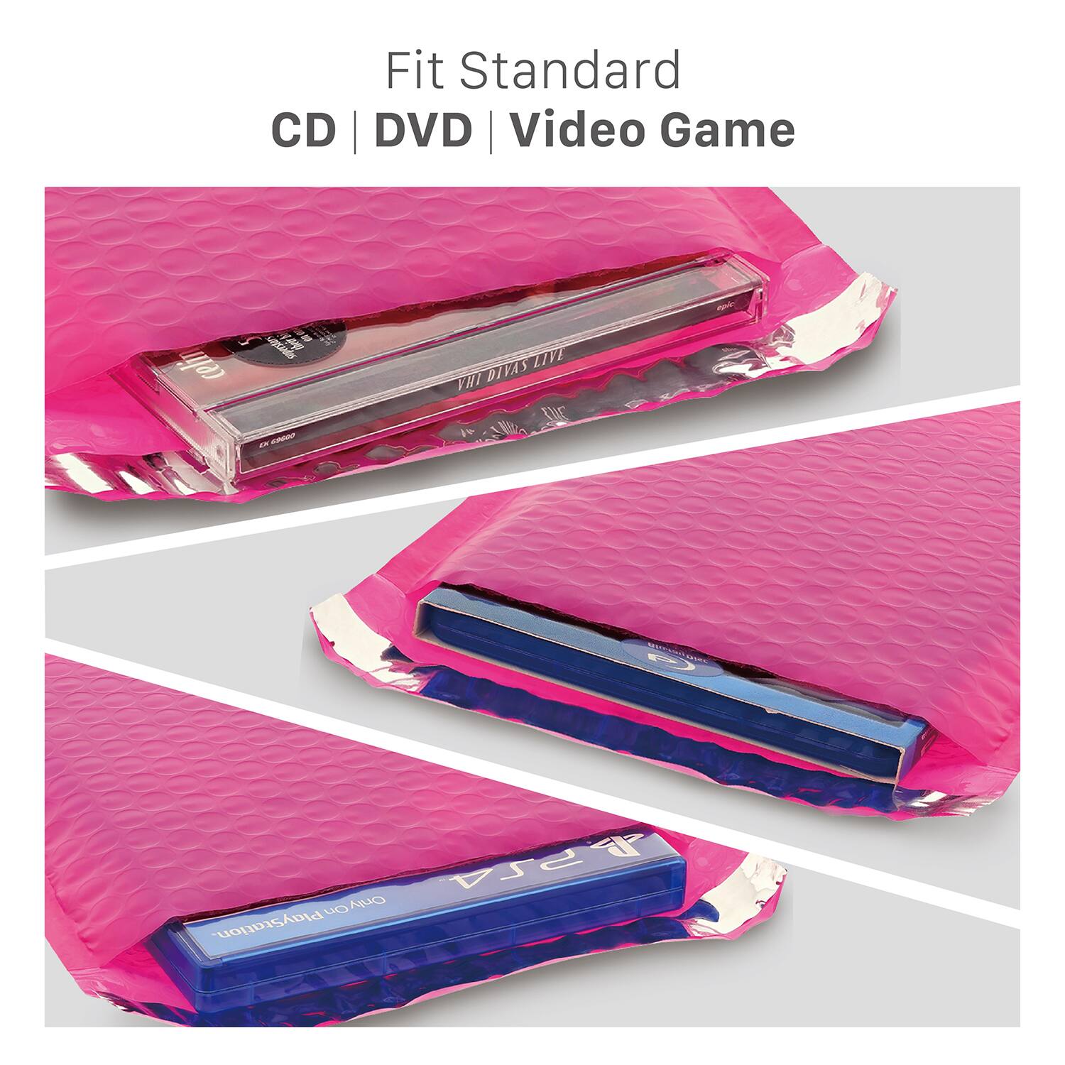 Fit Standard  
CD | DVD | Video Game