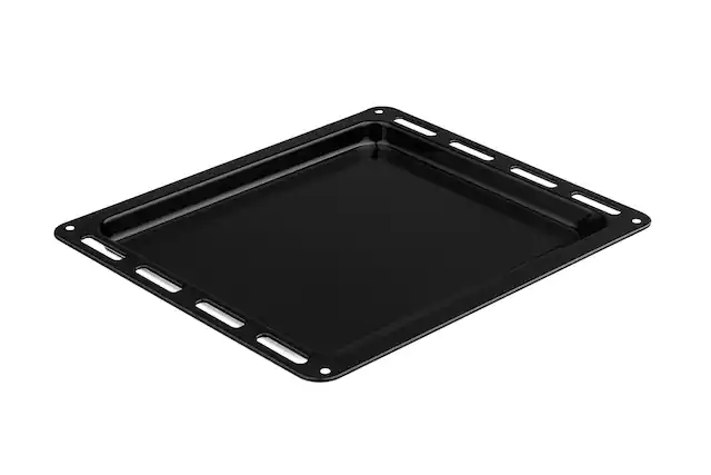 Front. Empava - 24-inch Black Oven Broiling Pan – Durable, No-Tool Installation, Dishwasher Safe - Black.