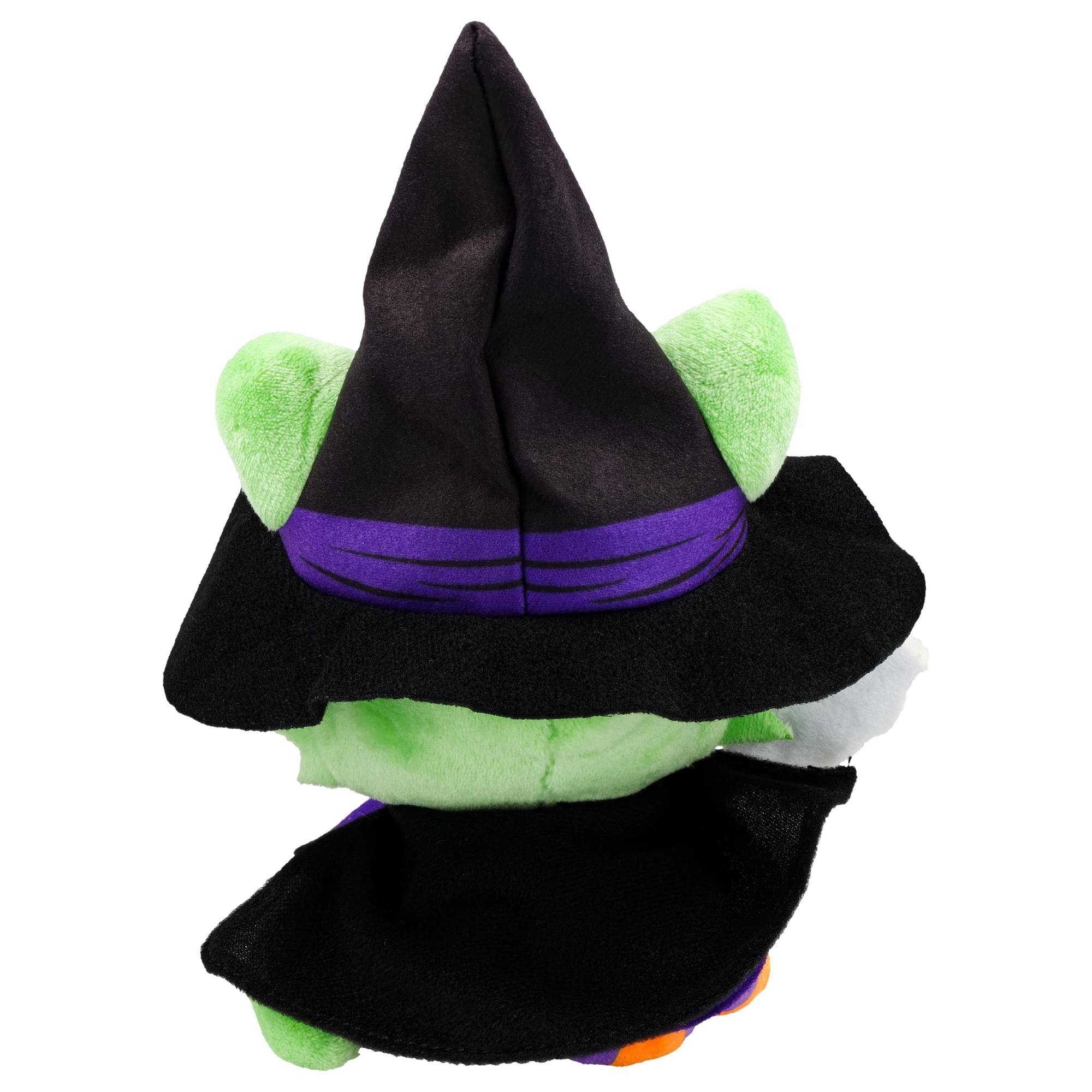 Alt View 2. Tentacle Kitty - Tentacle Kitty Meowlloween Hexebelle Halloween 4-Inch Collector Plush - Green.