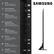 USB-A Standard rectangular port for power or media playback
Audio Out (Optical) Delivers high-quality digital audio to soundbars or receivers
HDMI 4 4K@165Hz for Gaming Transmits high-definition video and audio from external devices
HDMI 3 (eARC) 4K@165Hz for Gaming Enhanced audio return for high-quality sound and advanced formats
HDMI 1, 2 4K@165Hz for Gaming Transmits high-definition video and audio from external devices
Ethernet Wired internet connection for streaming, updates, and smart features
EX-Link Samsung service port for external control and diagnostics
Cable/ANT Connector for over-the-air antenna or cable TV signals