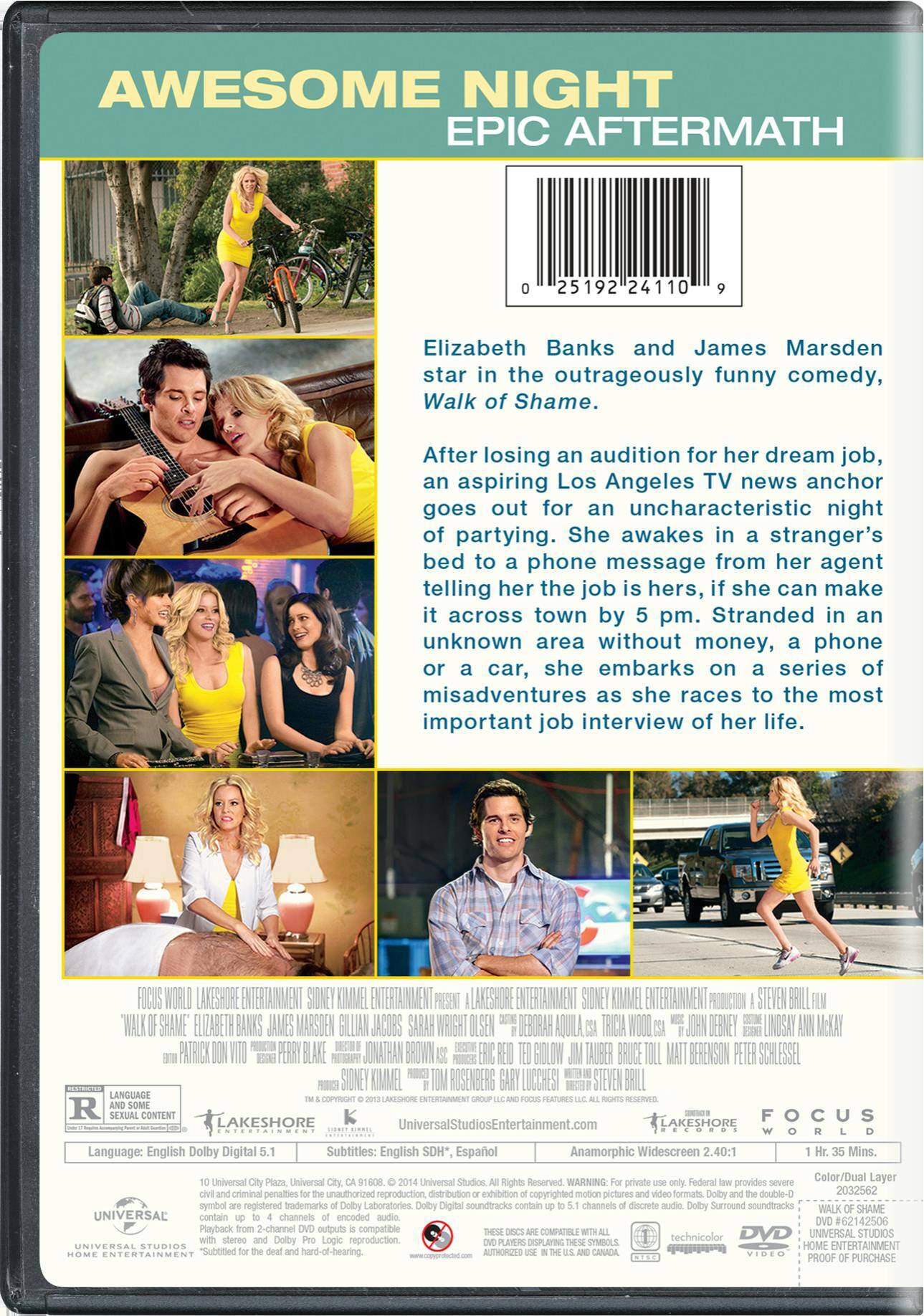 Angle. Walk of Shame   - DVD.