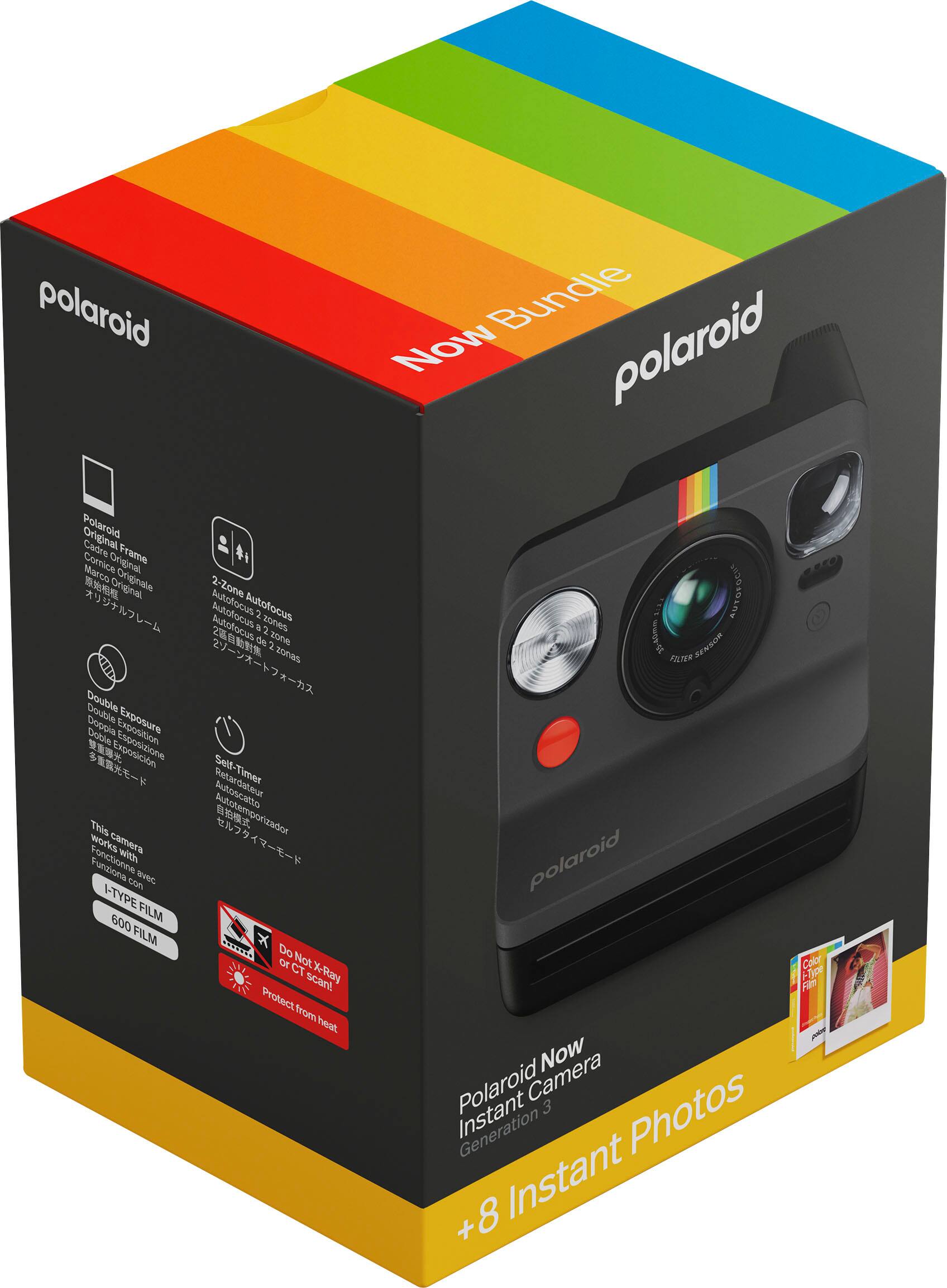 Polaroid Bundle Now polaroid Polaroid Cadre Frame Comice Marco Criginal   Orignale 2-Zone   Autofocus Autotocus 2 zones Autstobus S 2 2 de 1 cone zona 2 Double Double Doppia Exposure Doble   Exposicin  Self-Timner Autoscatto This Autotemporzator  works camera witth  Funzons SVEC con I-TYPE 600 FILMA FILM X 2399197 Do Or Not CT XRay scanl Protect from heat AUTOFOCIC wwe-Sf SENDOR FTER polaroid Color A FTpe F Now Polaroid Camera Instant 3 Photos +8 Instant