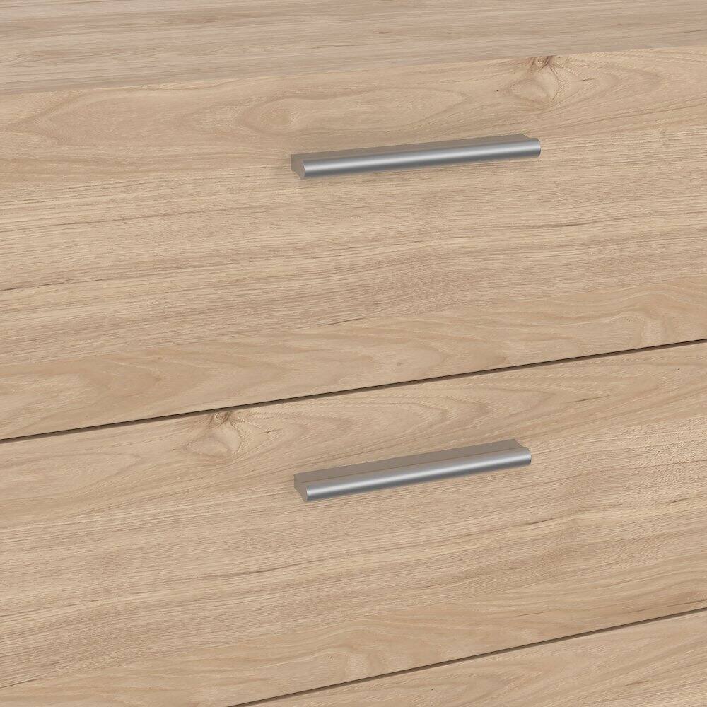 Alt View 4. Tvilum - Pepe 8 Drawer Double Dresser, Jackson Hickory - Brown.