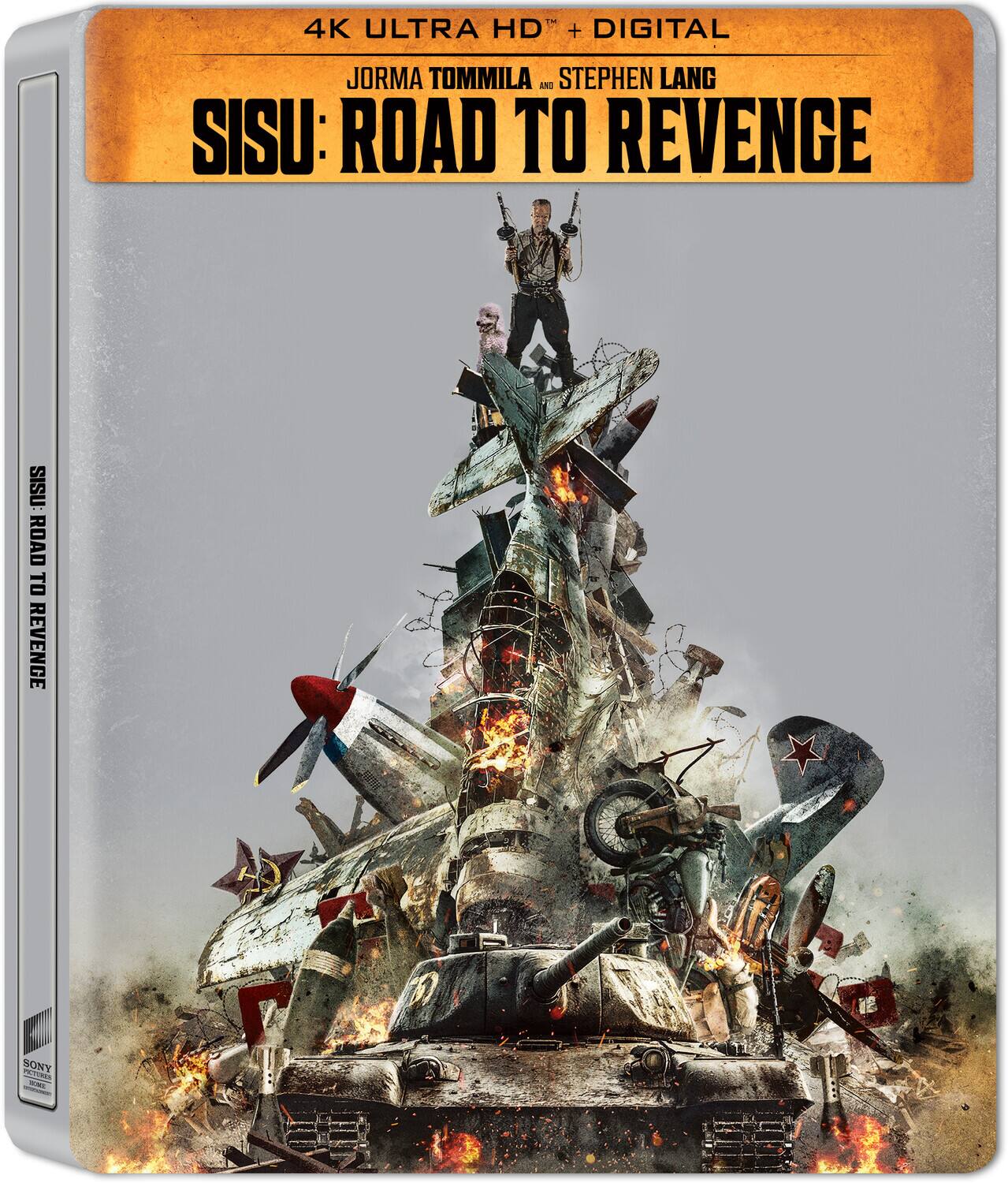 Alt View 1. Sisu: Road to Revenge (Steelbook)   - 4K Blu-Ray.