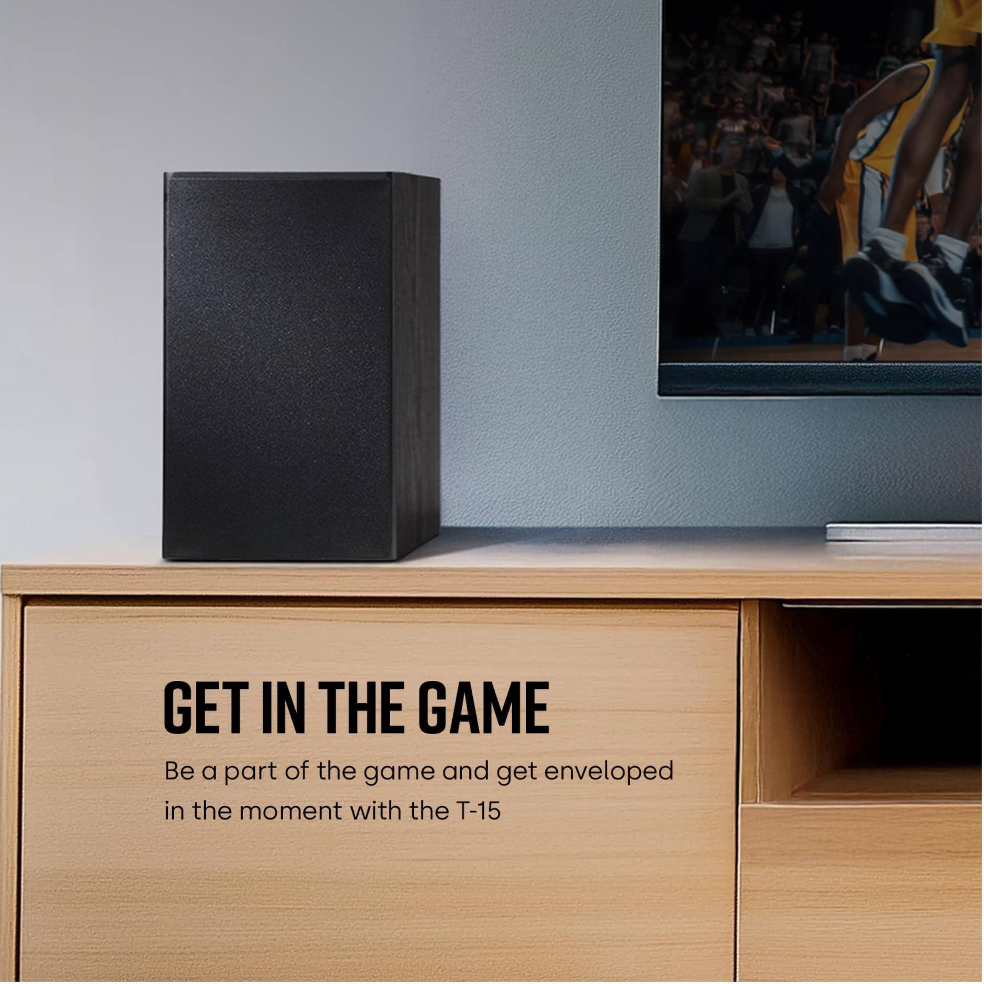 GET IN THE GAME

Be a part of the game and get enveloped in the moment with the T-15