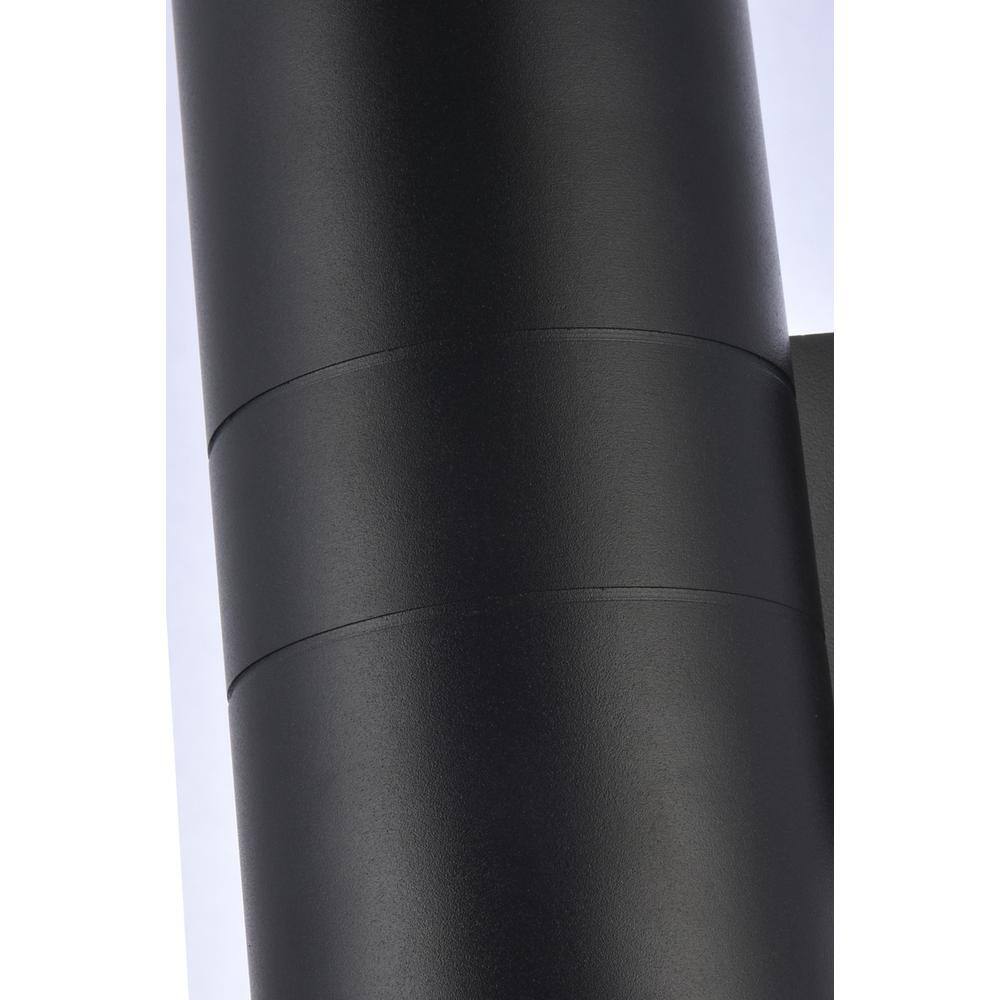 Alt View 1. Living District - Raine Outdoor Wall in black - Black.