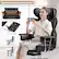 Deluxe Comfort Backrest: Scientific ergonomic design, multiple support points for enduring comfort, even during prolonged sitting. ECC ExtRA Lumbar Care: Luxury Leg Support.
