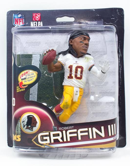 NFL NELPA WARNING: LOOK! Is this the RARE version of the figure? SEE BACK FOR DETAILS! ROBERT GRIFFIN III