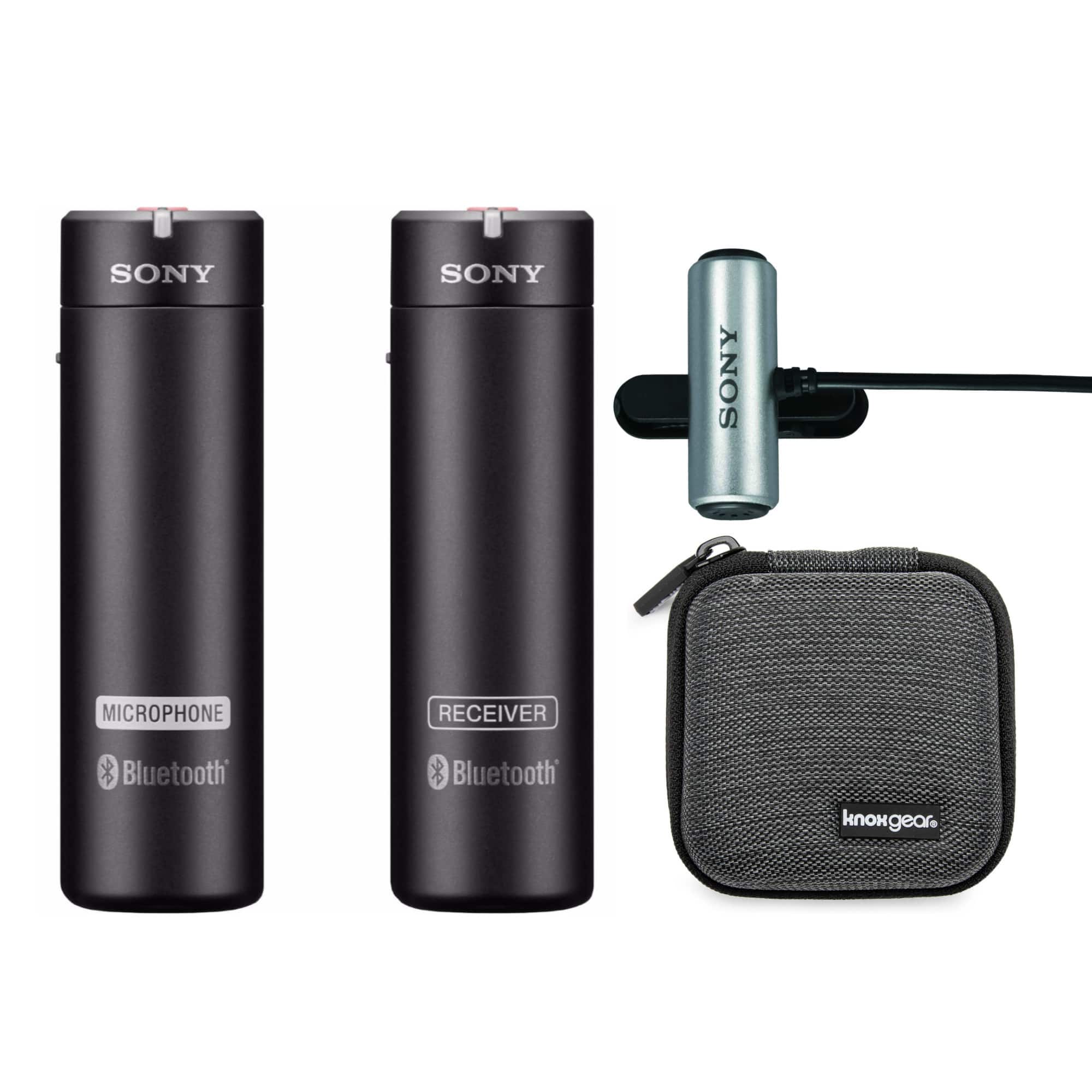Sony - ECM-AW4 Bluetooth Wireless Microphone System Bundle - ECMAW4-KT1