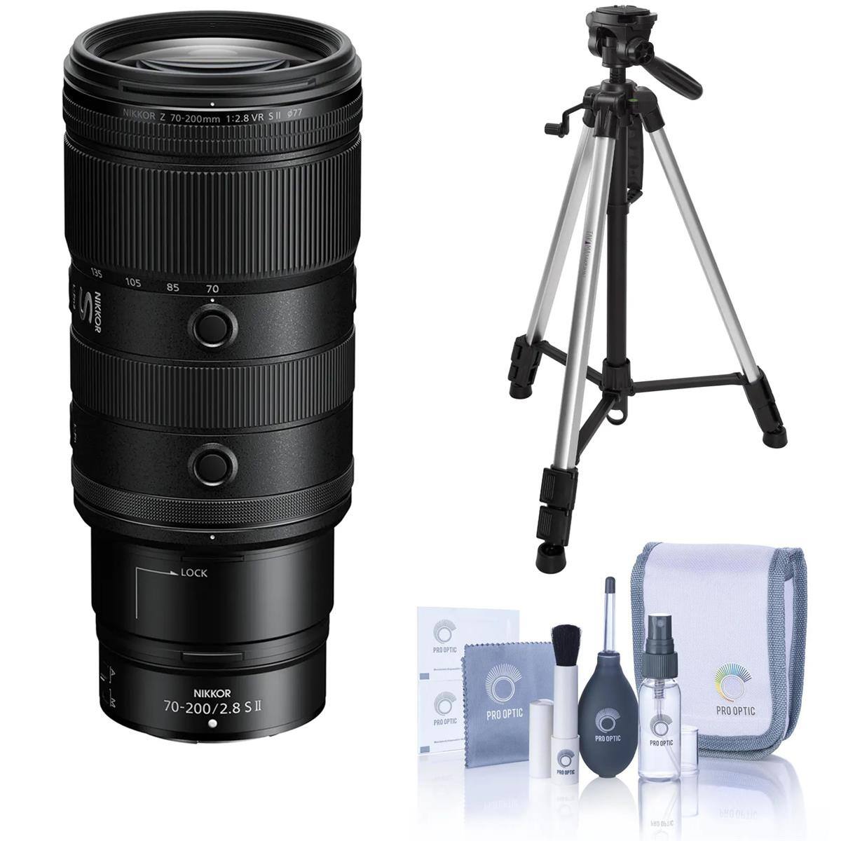 NIKKOR Z 70-200mm 1:2.8 VR S II 77  
135  
NIKKOR  
105  
85  
70  
LOCK  
PRO  
NIKKOR 70-200/2.8 S II  
PRO OPTIC  
PRO OPTIC  
PRO OPTIC  
PRO OPTIC