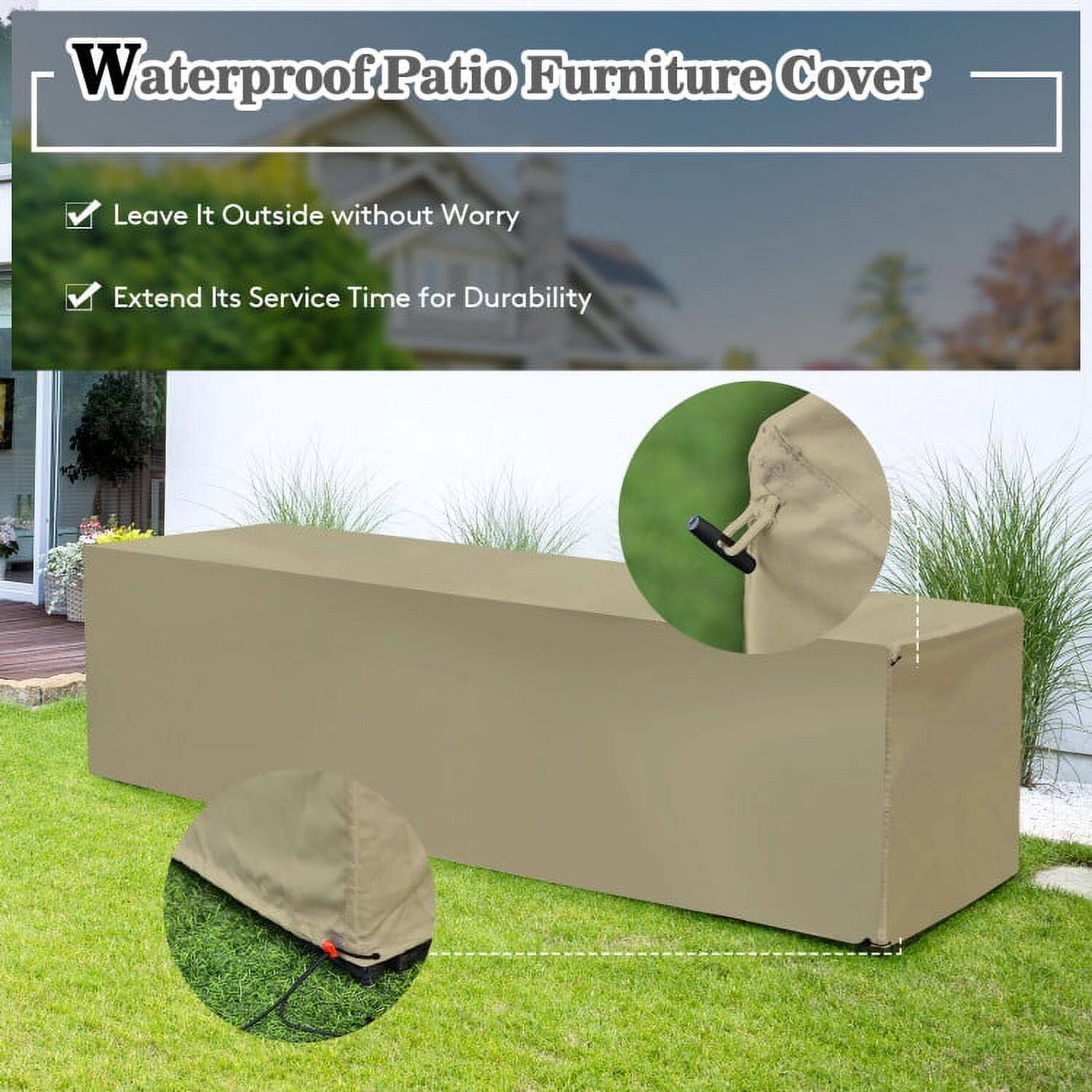 Waterproof Patio Furniture Cover

- Leave It Outside without Worry
- Extend Its Service Time for Durability
