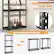Flexible DIY Shelves For Storage Needs, Height Adjustable Storage Shelf, Can be divided into two small shelves