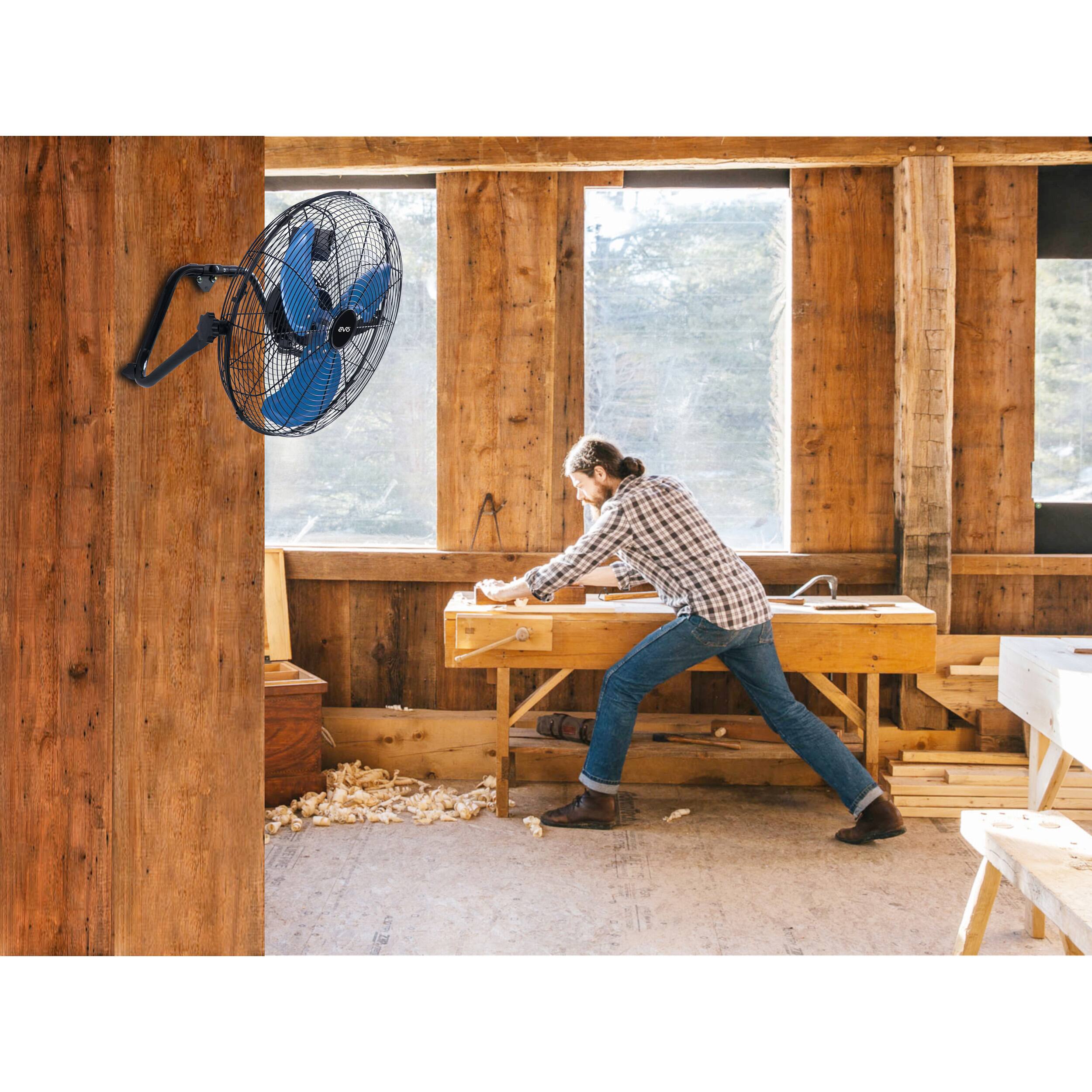 Alt View 4. EVO - 2-in-1 High-Velocity Fan.
