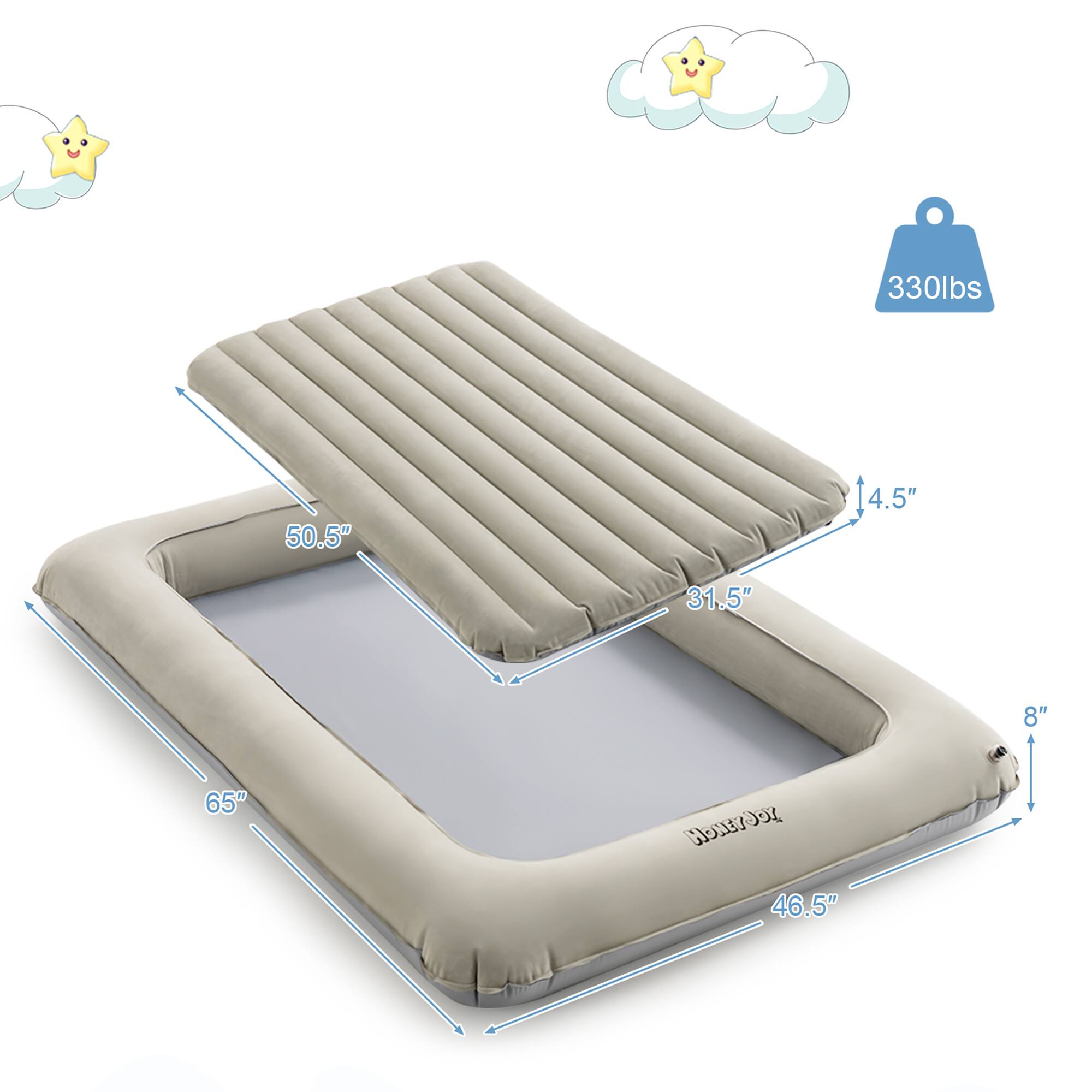 330 lbs  
50.5"  
4.5"  
31.5"  
8"  
65"  
46.5"