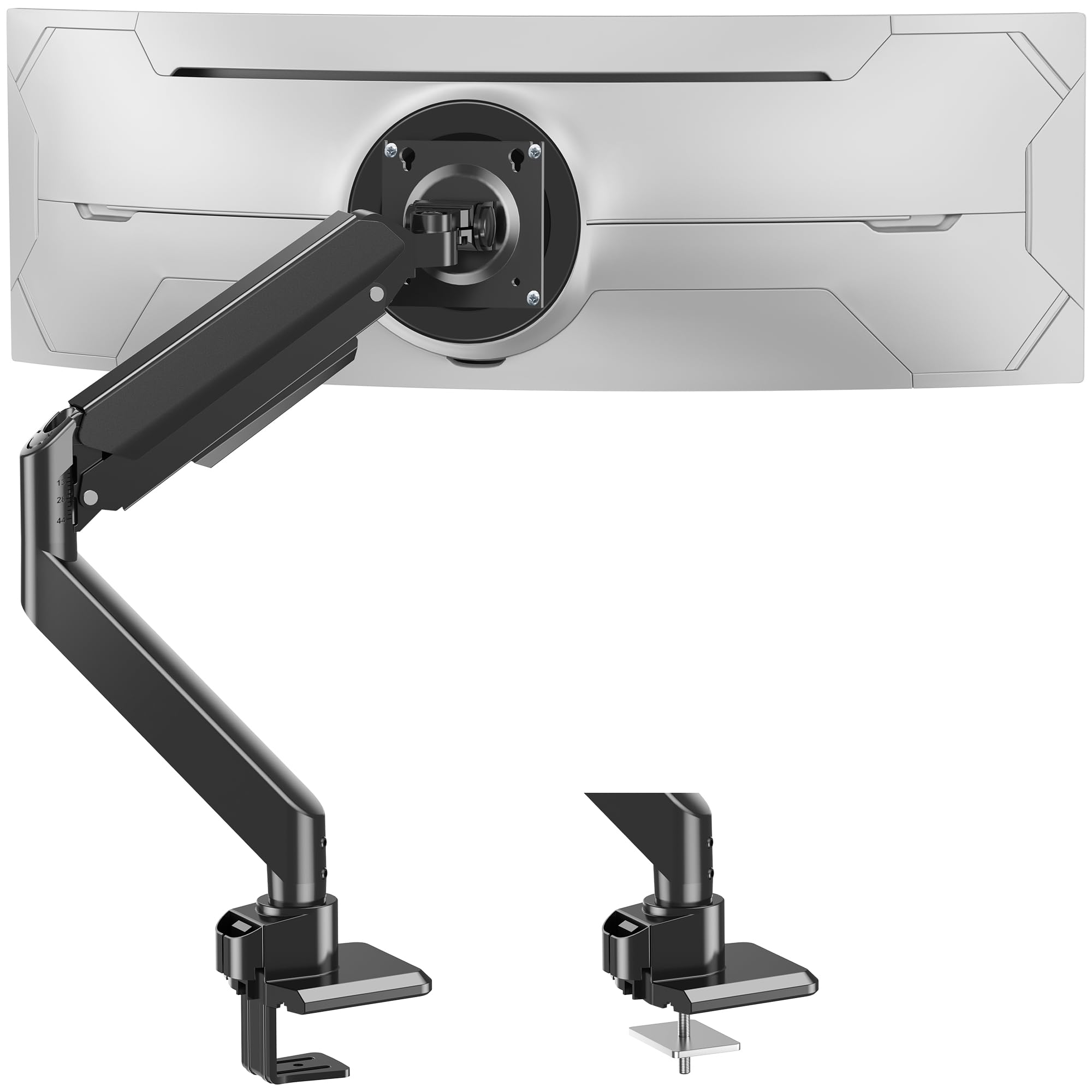 Cedar Assembly Heavy Duty Monitor Arm For s Curved Screens Ultrawide ...
