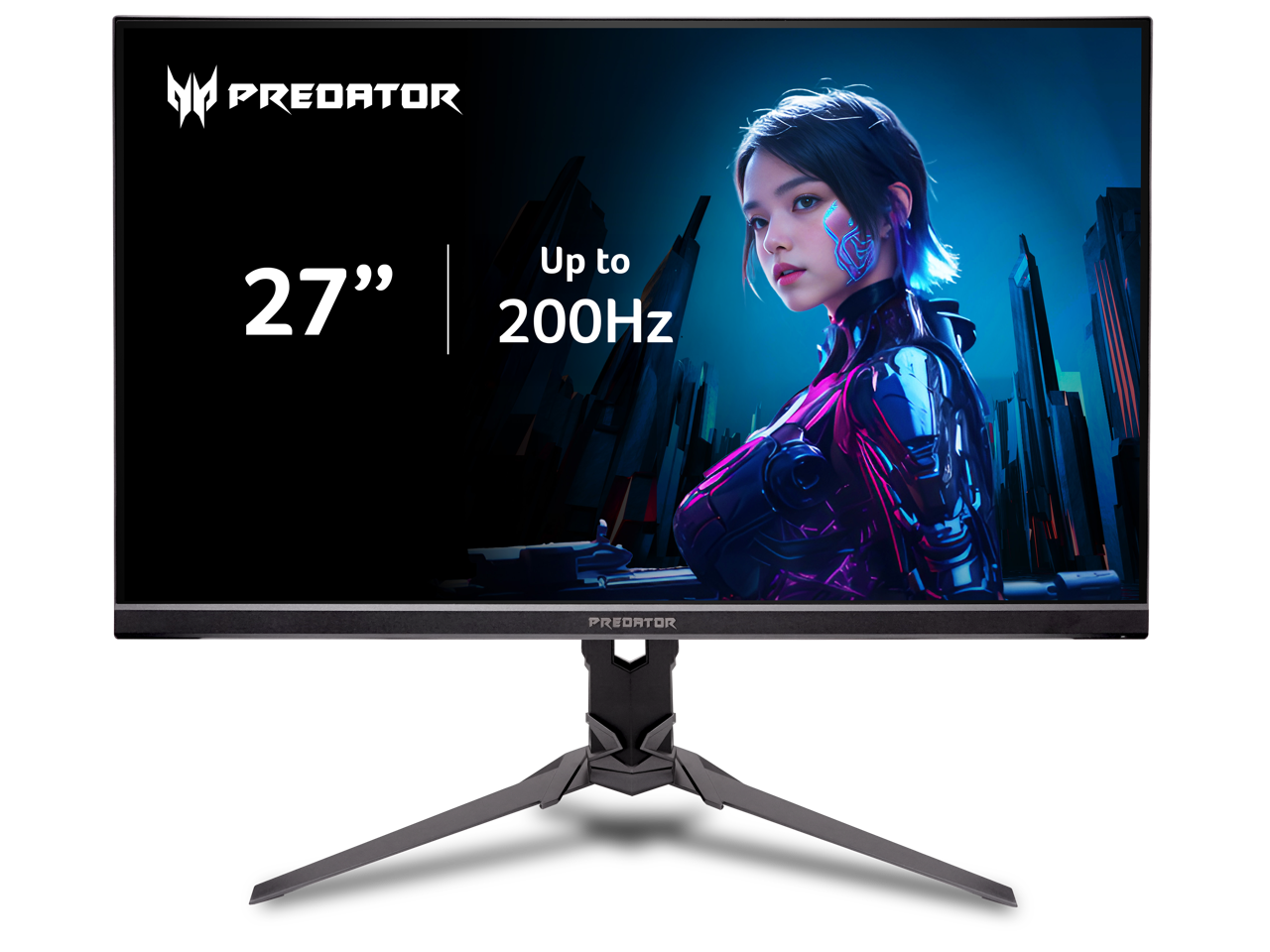 Acer - Predator XB273U X1bmiiprx 27" WQHD Gaming Monitor, AMD FreeSync Premium, HDR400, 0.5ms, 200Hz