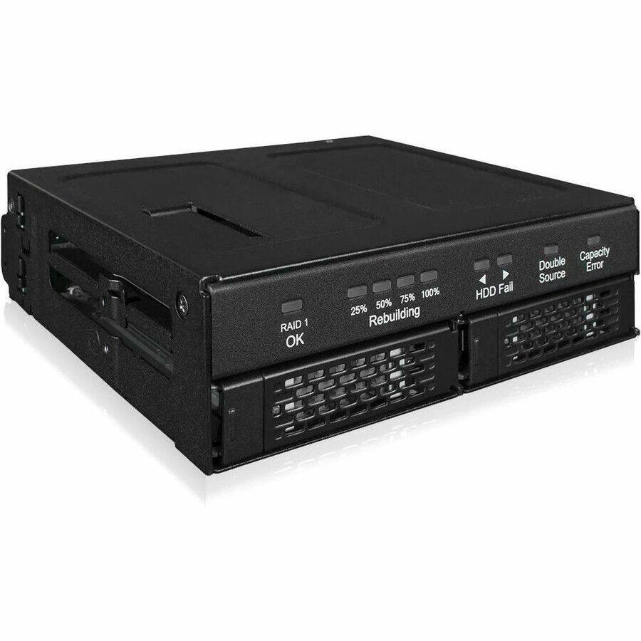 RAID 1 OK  
25% 50% 75% 100% Rebuilding  
HDD Fail  
Double Source  
Capacity Error