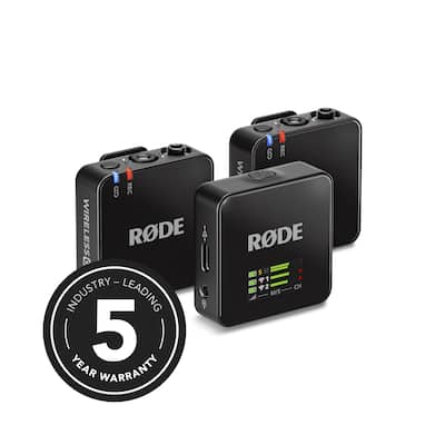 RØDE WIRELESS GO (GEN 3) Compact Wireless Microphone System Black RØDE WIRELESS GO (GEN 3) Compact Wireless Microphone System Black