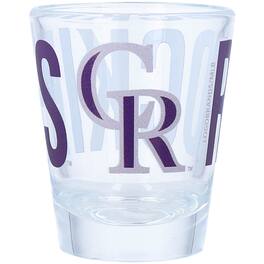 Logo Brands - Colorado Rockies Overtime 2oz. Shot Glass - Multicolor