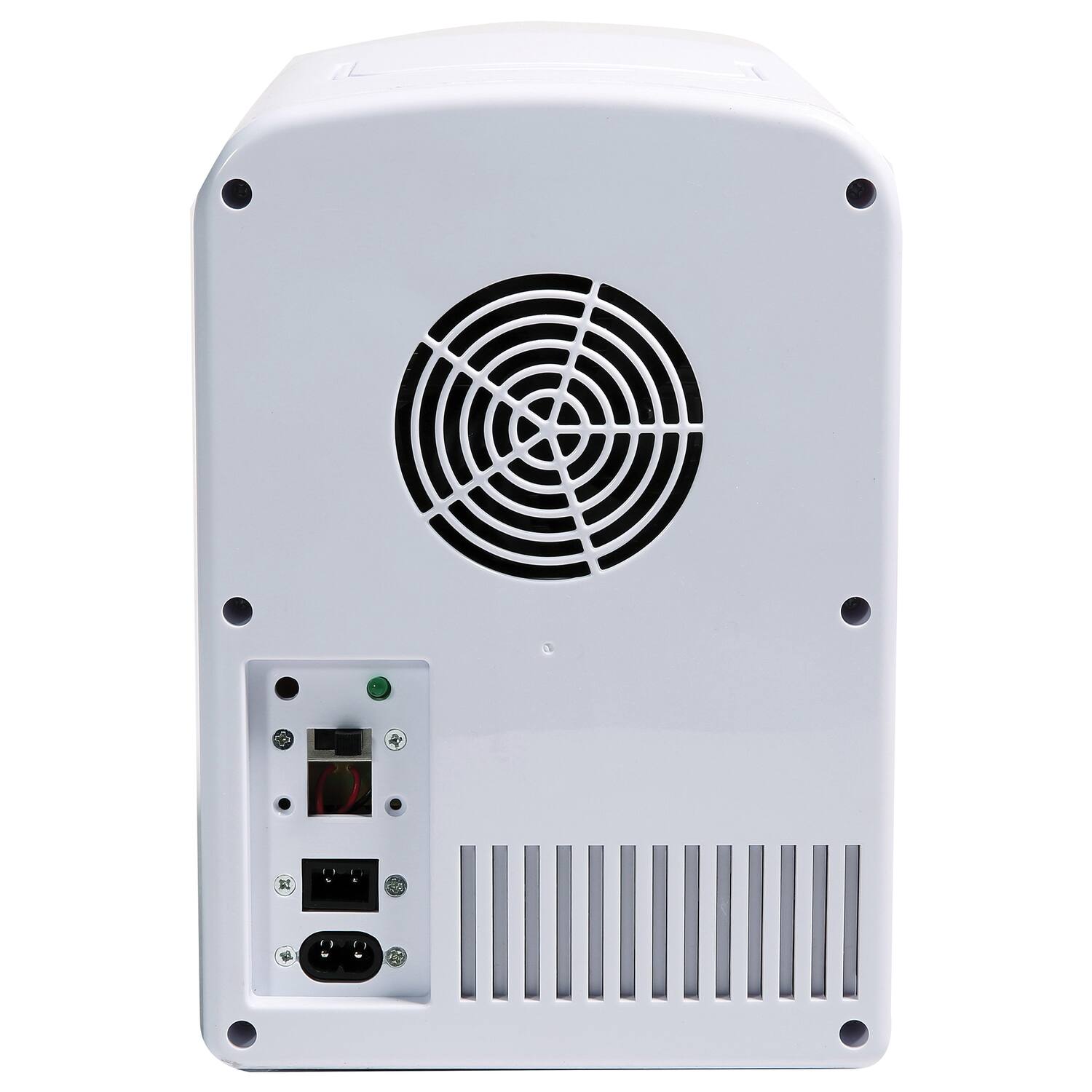 Alt View 6. Frigidaire - 0.5-Cu. Ft. Retro Portable Mini Fridge - White.