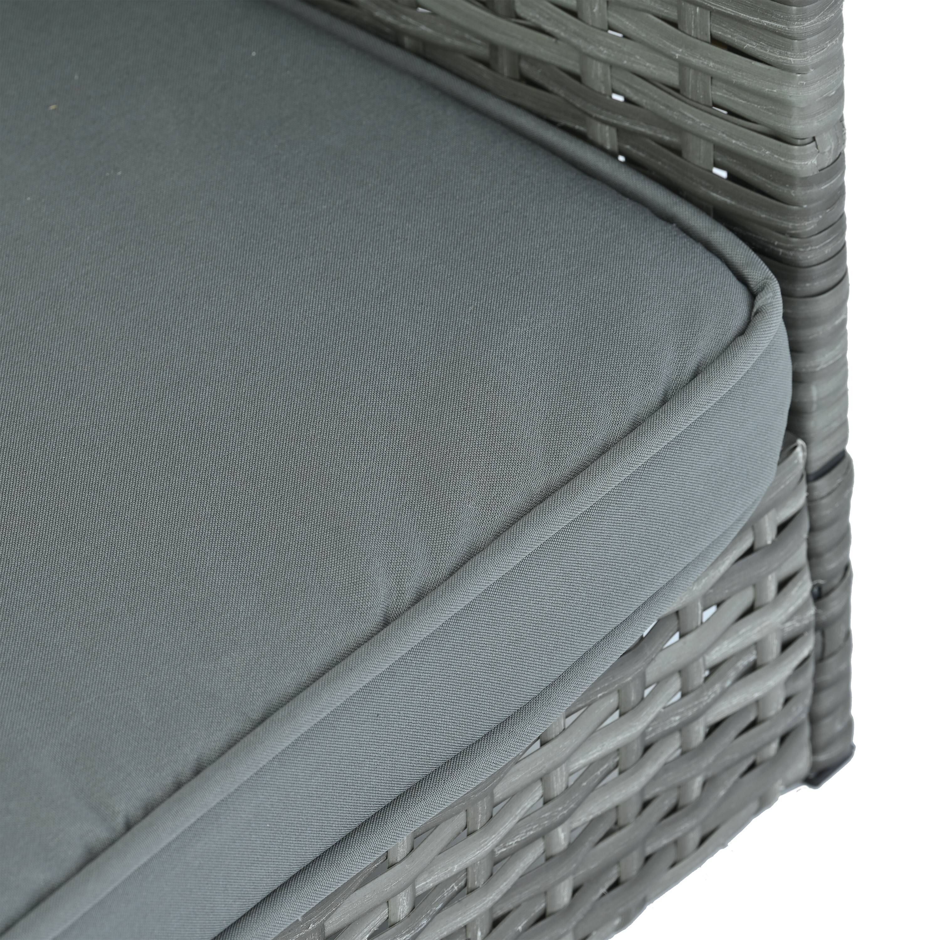 Alt View 5. APRILSOUL - Dog Bed Pet Bed  Pet Enclosures Pet Outdoor Furniture Pet Furniture Dog Bed With Canopy - Dark Gray.