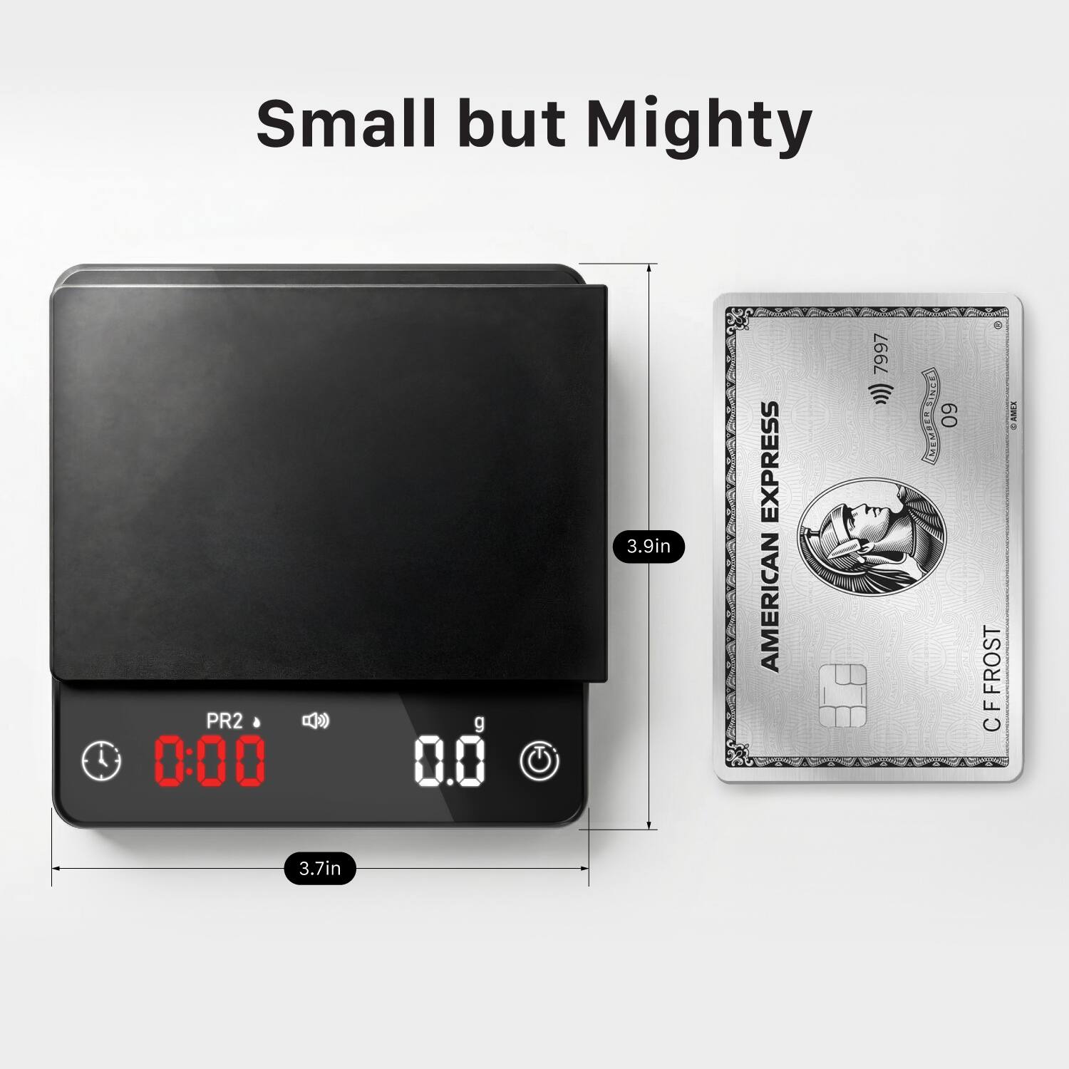 Small but Mighty

PR2 0:00 g 0.0 3.9in EXPRESS AMERICAN 7997 w H ETE 60 B INVS FROST F C 3.7in