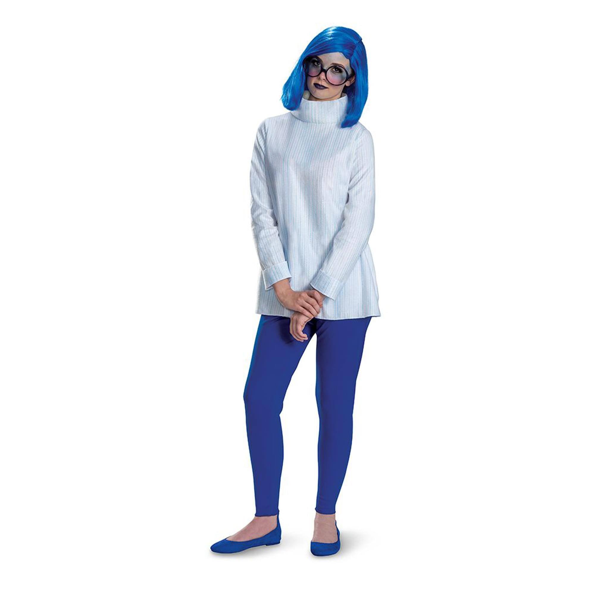Disguise - Disney Pixar Inside Out Sadness Deluxe Adult Costume | XL (18-20) - Blue price history on PriceWatchPro