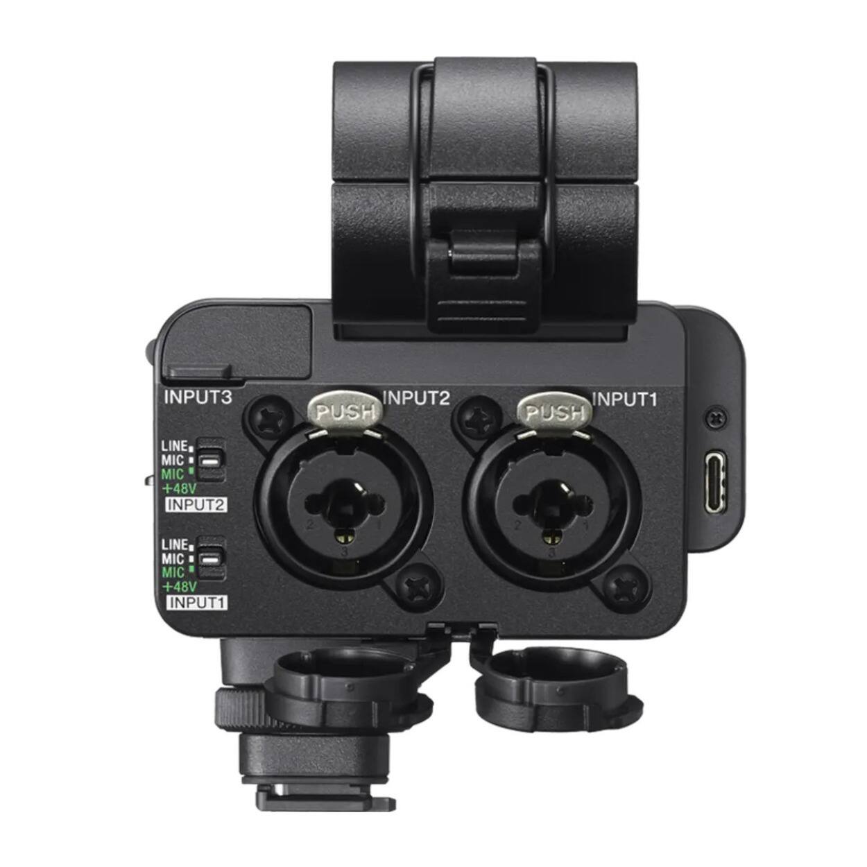 INPUT3  
PUSH  
INPUT2  
PUSH  
INPUT1  
LINE MIC +48V  
INPUT2  
LINE MIC +48V  
INPUT1