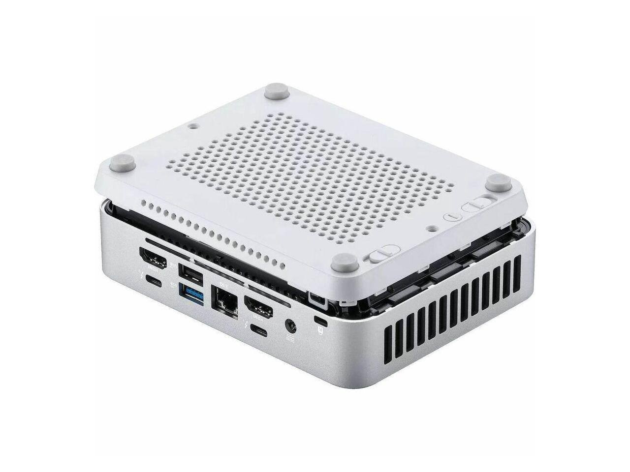 Alt View 1. ASUS - Asus NUC 14 Pro+ Desktop Mini PC Ultra 7 14th Gen 155H 32GB/1TB SSD W11H - Silver.