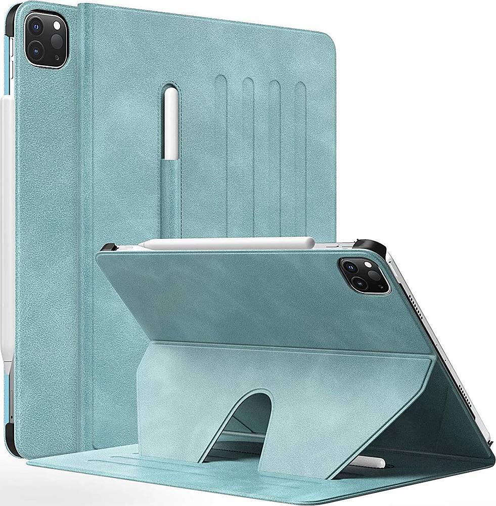 Alt View 11. SaharaCase - Indy Series Folio Case for Apple iPad Pro 11" (2nd, 3rd, and 4th Gen), iPad Air 11'' M3/M2 - Aqua.