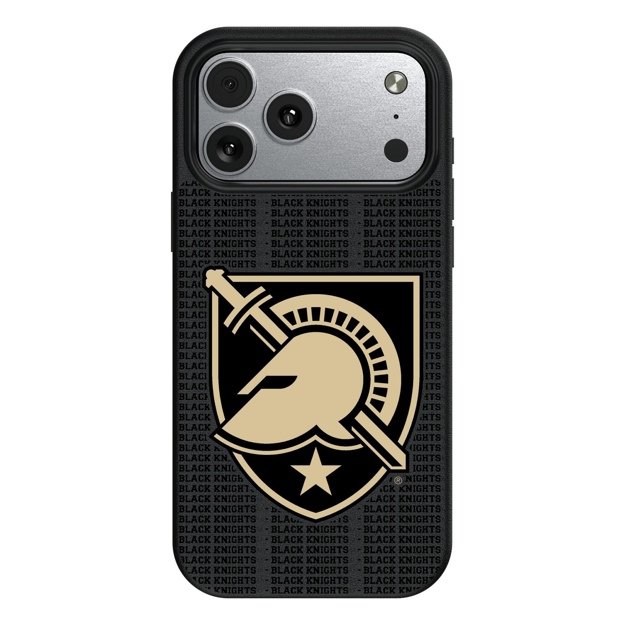 Keyscaper - NCAA - Army Black Knights - Army Knights Primary Logo iPhone Magnetic Bump Case - 17 - Black price history on PriceWatchPro