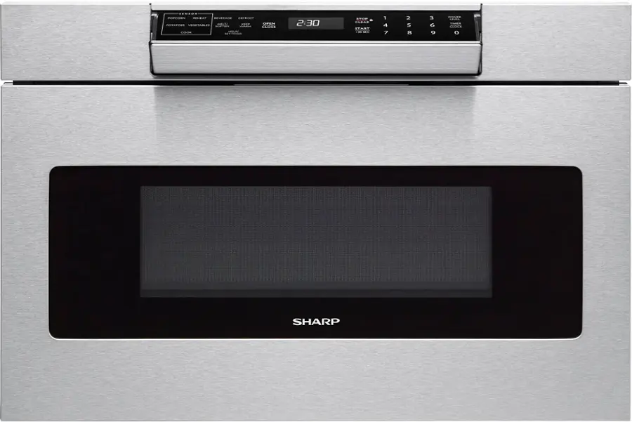 The text on the image reads "SHARP."