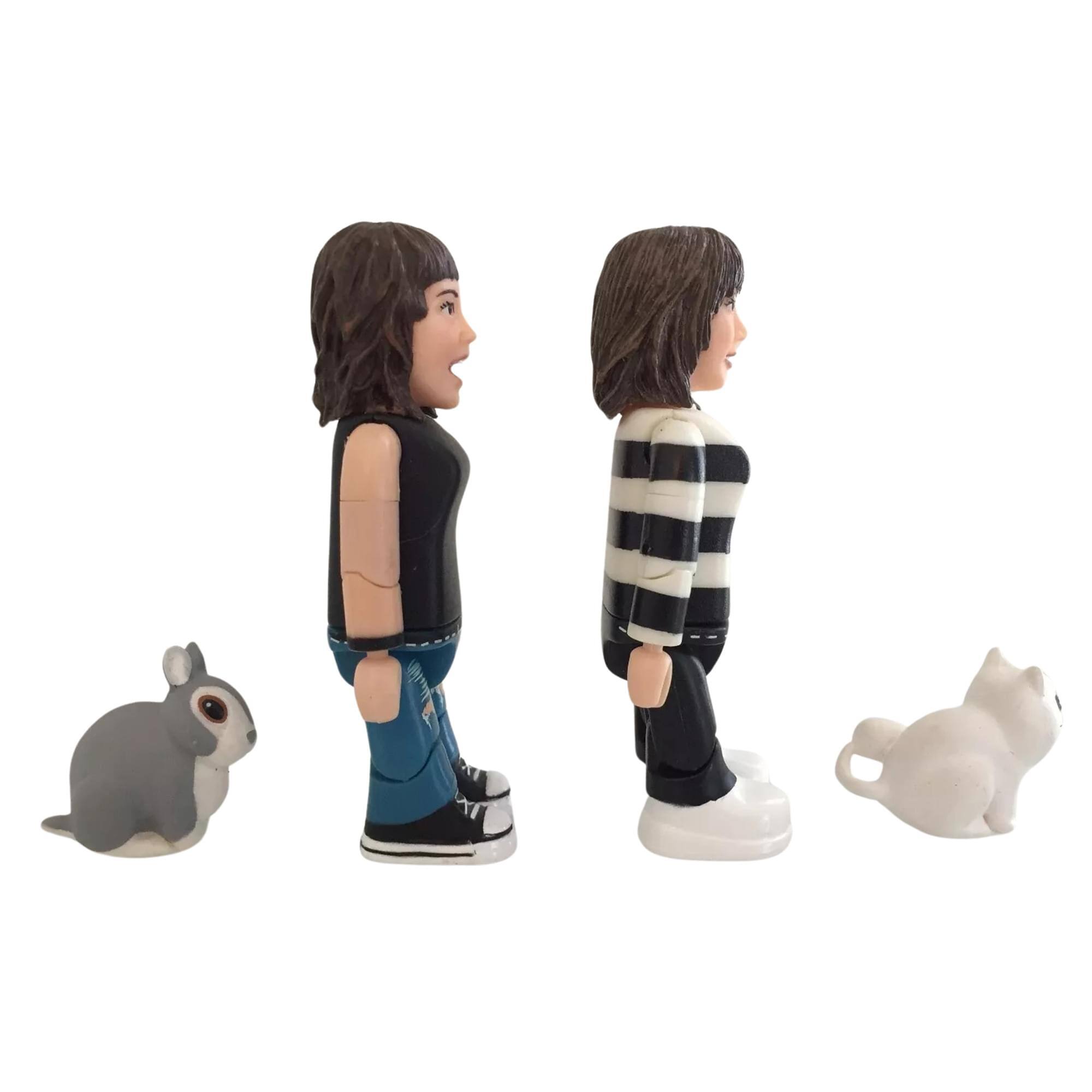 Alt View 3. Stevenson Entertainment - Puffy AmiYumi SMITI 3 Inch Mini Figures - Black.