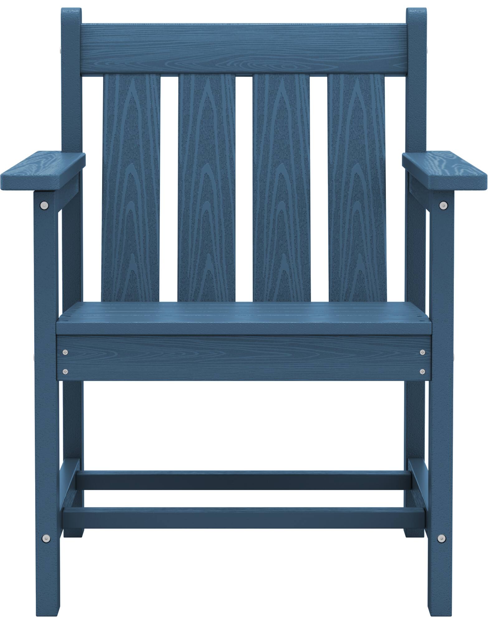 Alt View 4. SERWALL - SERWALL 3 Pieces Patio Bistro Set-Outdoor Chairs and Side Table with Umbrelle Hole,Navy - navy.