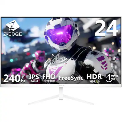 Z-EDGE 24
240 Hz IPS Panel
FHD 1920x1080
FreeSync
HDR 10
1 ms MPRT