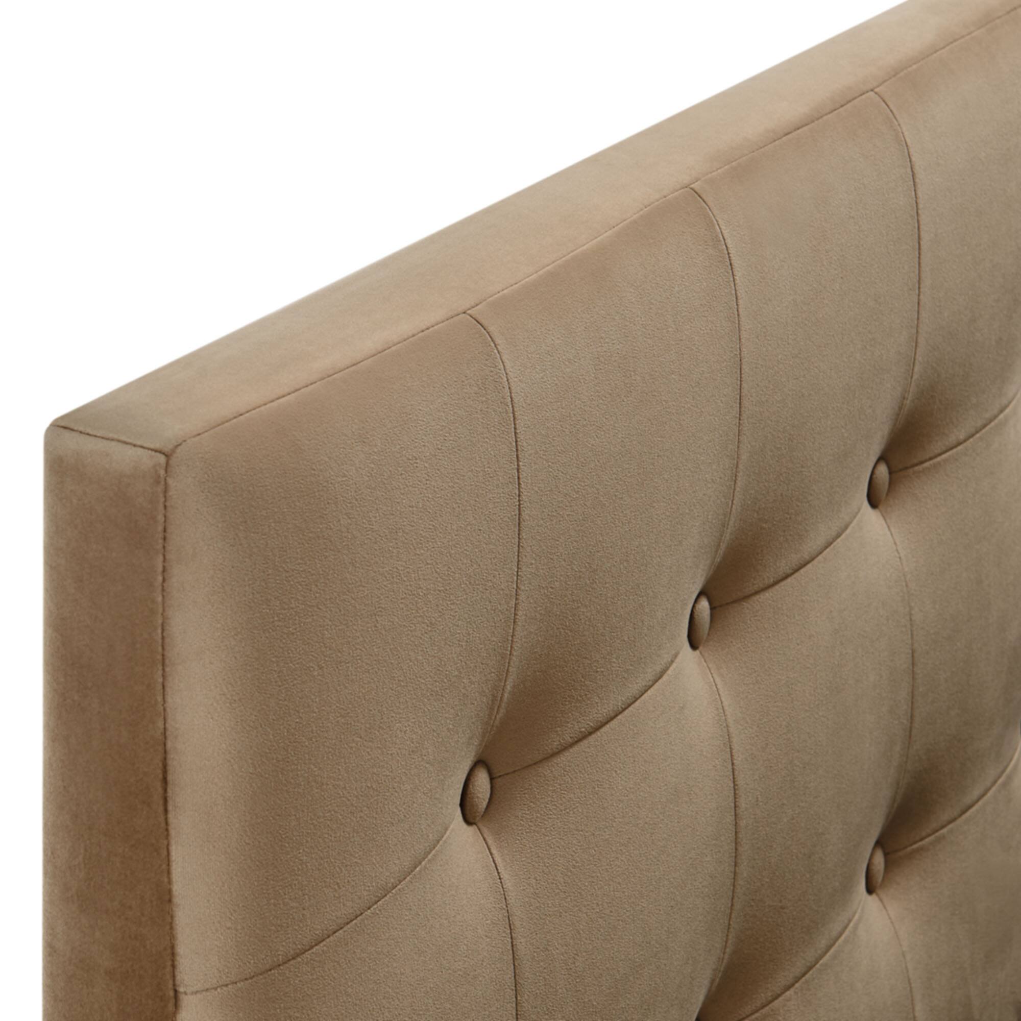 Alt View 4. Modway - Emily Stain-Resistant Performance Velvet King Size Headboard - Taupe.