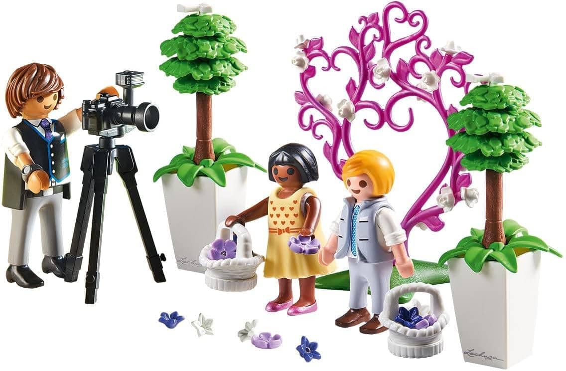 Playmobil - City Life 9230 Children and Photographer Playset - Blue