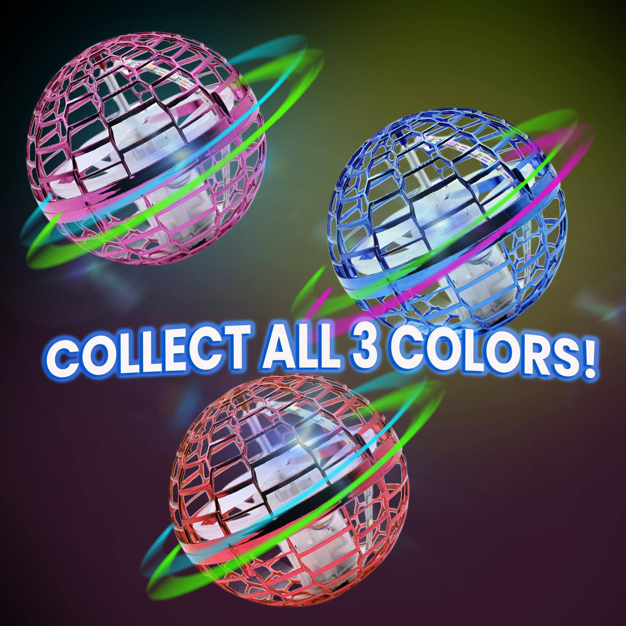 COLLECT ALL 3 COLORS!