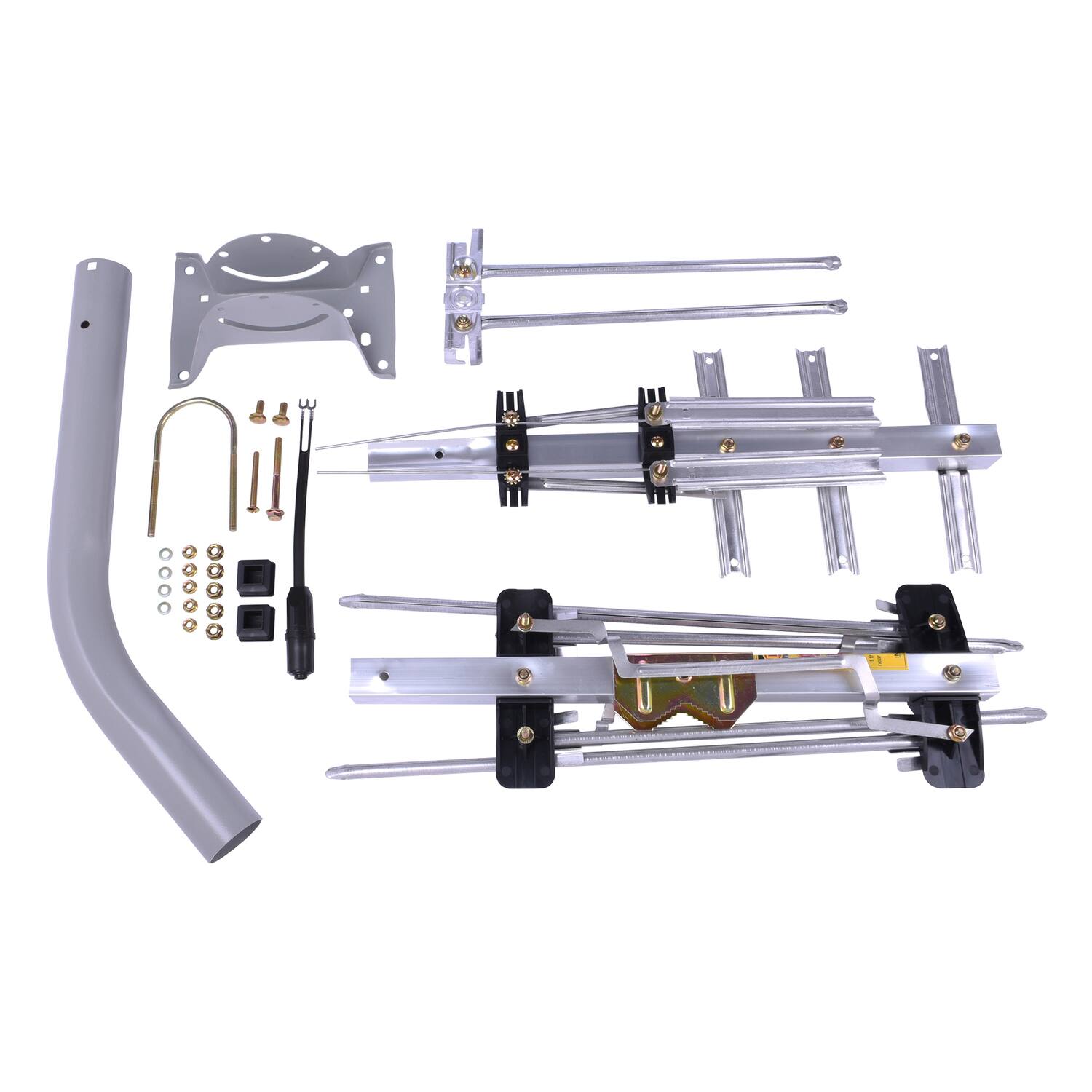 Back. RCA - Rca Ant754e Compact Outdoor Antenna, 75-mile Range - Gray.