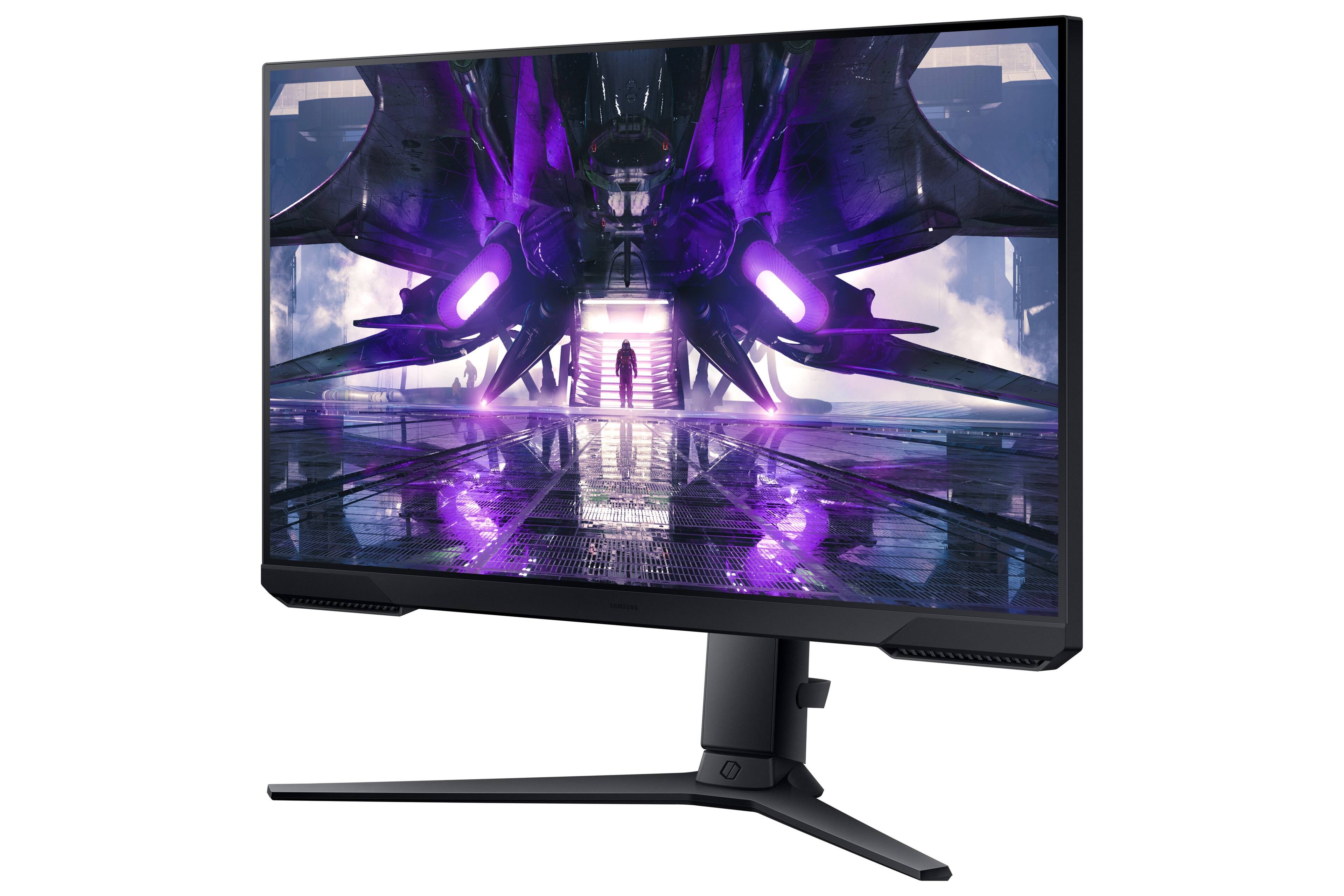 Alt View 11. Samsung - Odyssey G3 24"  FHD FreeSync Premium 144Hz, 1ms Gaming Monitor (DisplayPort, HDMI) - Black.