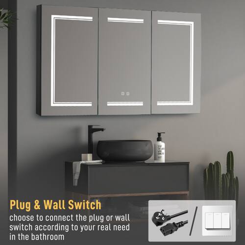 37 D UN FH

Plug & Wall Switch

choose to connect the plug or wall switch according to your real need in the bathroom
