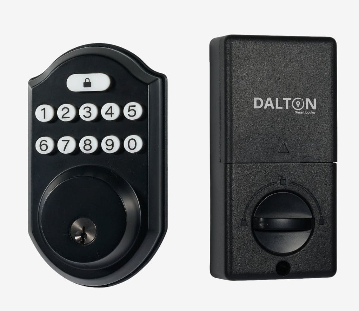 Dalton Z06 Pin Code Access Door Lock Black Z06 - Best Buy