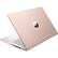 Alt View 11. HP - 14-dq0000 14" LCD 1366 x 768 (HD) Touch Screen Laptop - Intel Celeron with 4GB Memory - 64 GB eMMC - Pale Rose Gold, Gold.