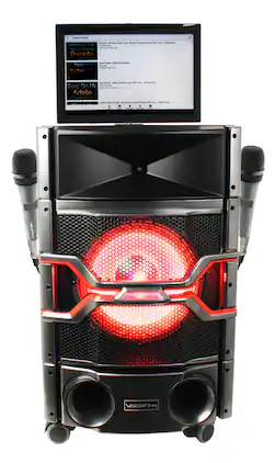 VocoPro - Wifi-Rocker Karaoke System - Black