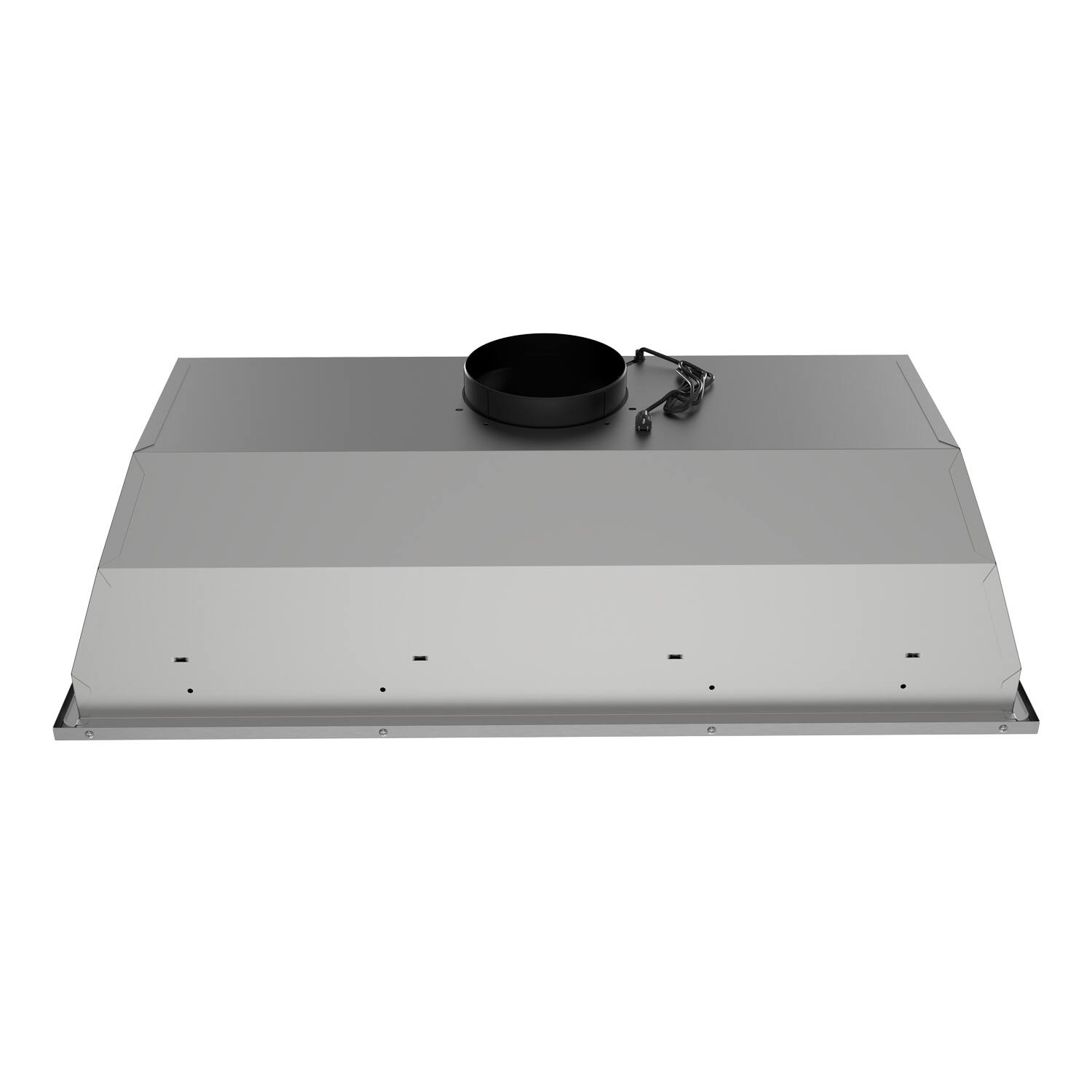 Alt View 4. Thor Kitchen - 36 Inch Convertible Range Hood Insert in Stainless Steel - Stainless steel.