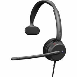 EPOS - IMPACT 430T Headset - Microsoft Teams Certification - Mono - USB Type C - Wired - 32 Ohm - 20 Hz to 20 kHz - On-ear - Black