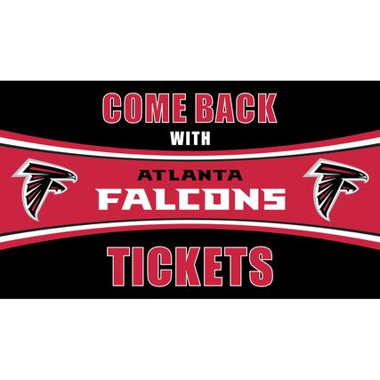 COME BACK WITH ATLANTA FALCONS TICKETS