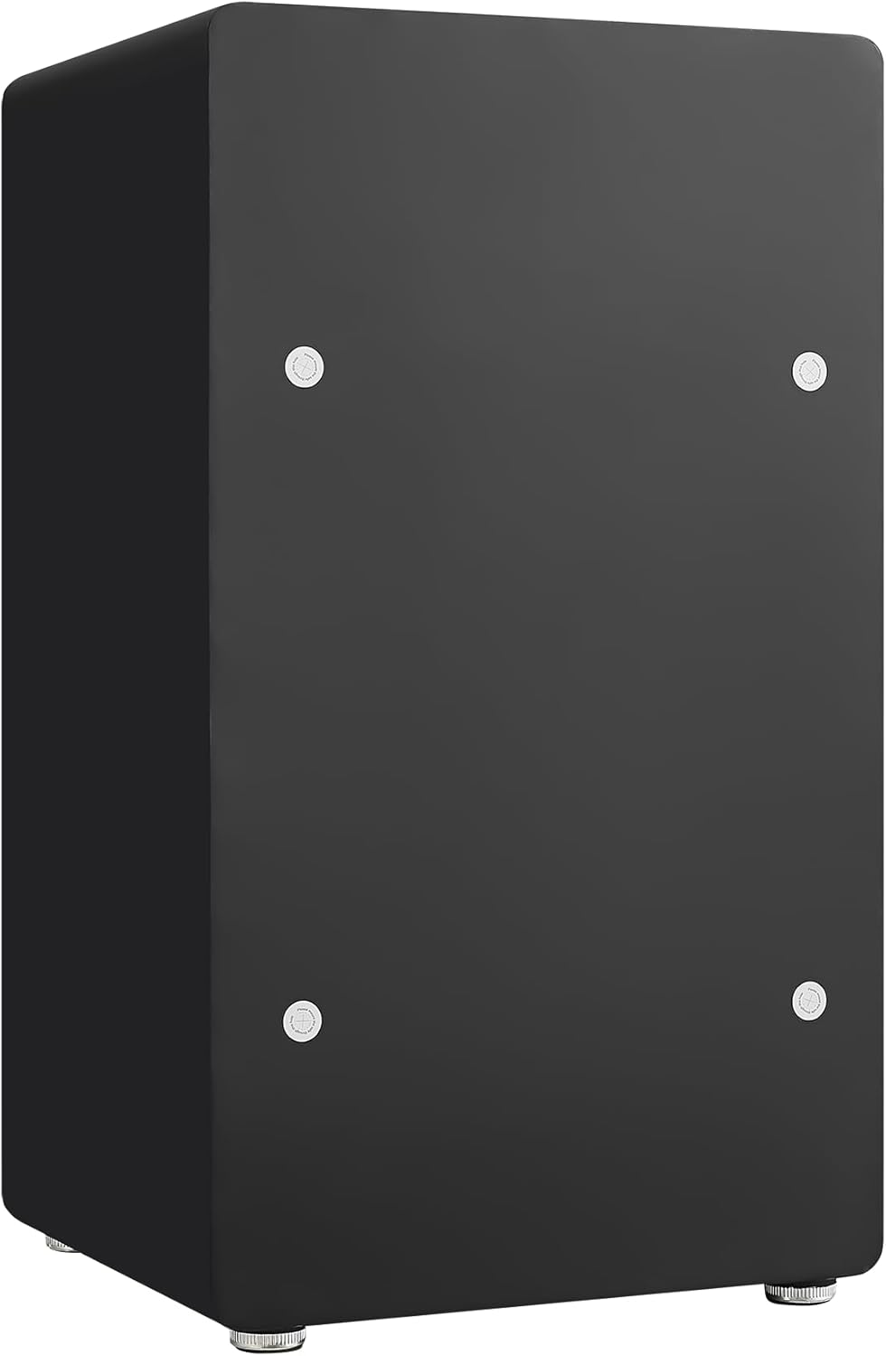 Alt View 4. MOOSOO - Biometric Security Safe with Fingerprint & Dual Alarm, Digital Safe Box with Keypad, Removable Shelf for Home & Office - Black.