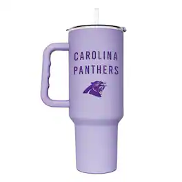Logo Brands - Carolina Panthers 40oz. Lavender Soft Touch Tumbler - Multicolor